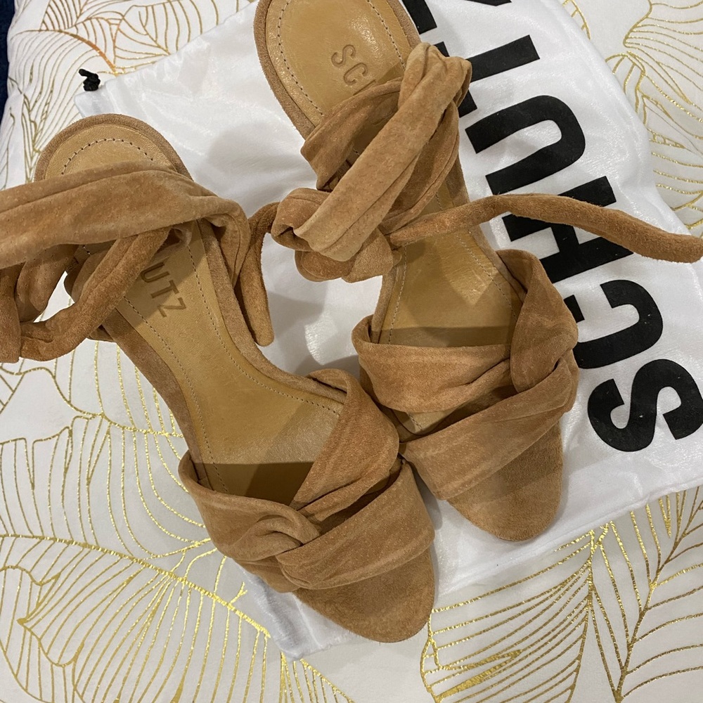 ⬇️PRICE⬇️ Schutz- Monia Desert (Tan) - 7.5 B - Leather - Picture 9 of 12